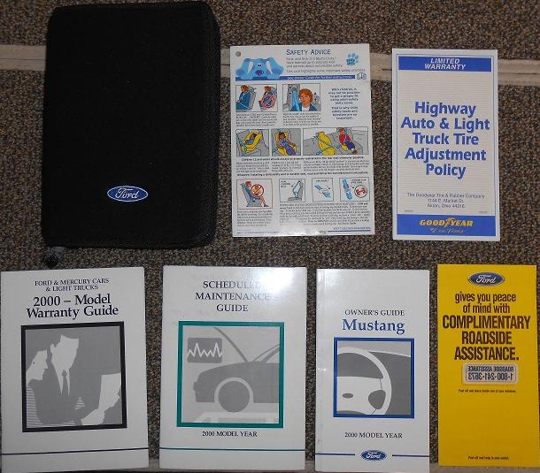 2000 Ford Mustang Owner´s Guide