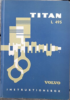 1959 Volvo Titan L 495 Instruktionsbok 3-59