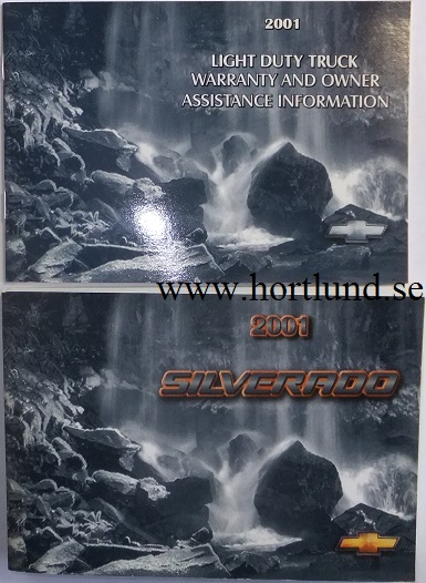 2001 Chevrolet Silverado Owner's Manual