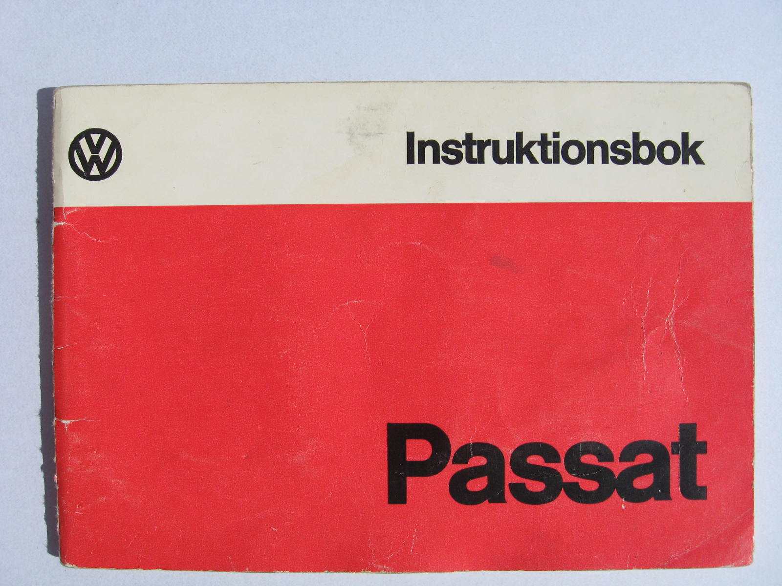 1975 Volkswagen Passat Instruktionsbok