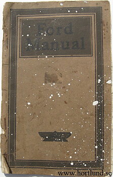 1918 Ford Model T Manual