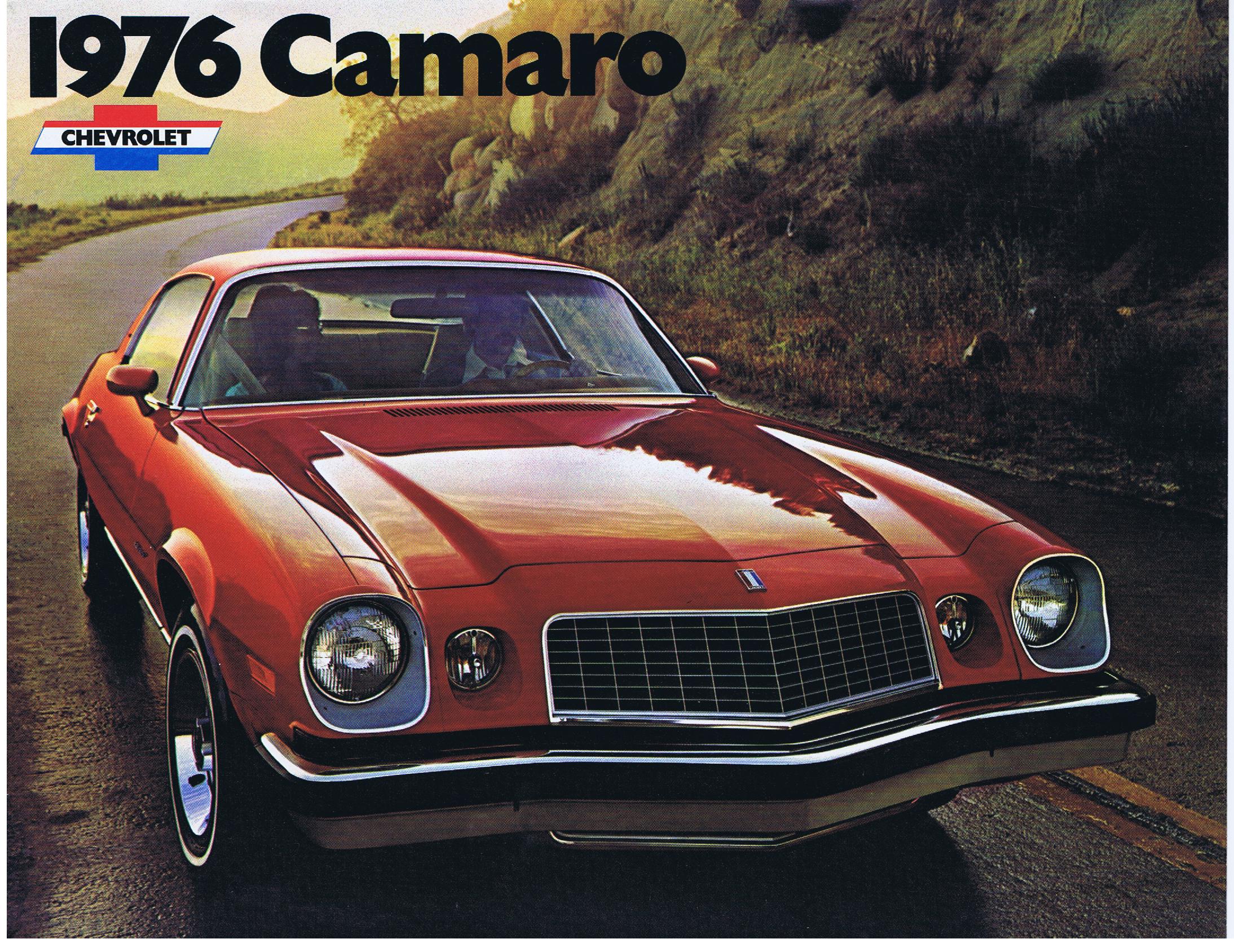 1976 Chevrolet Camaro Broschyr Rev. January 1976