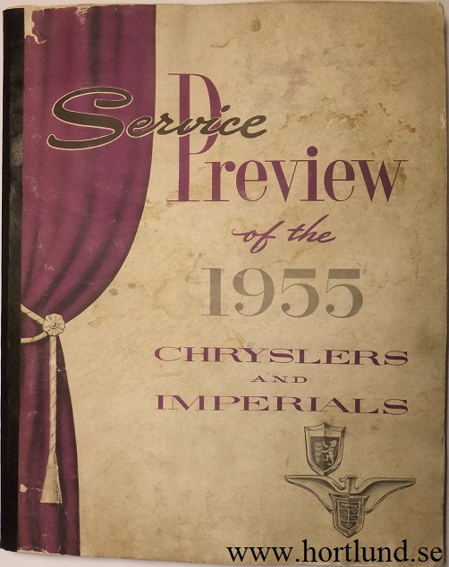 1955 Chrysler och Imperial Service Preview