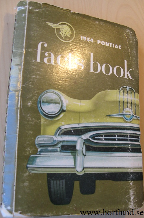 1954 Pontiac Facts Book