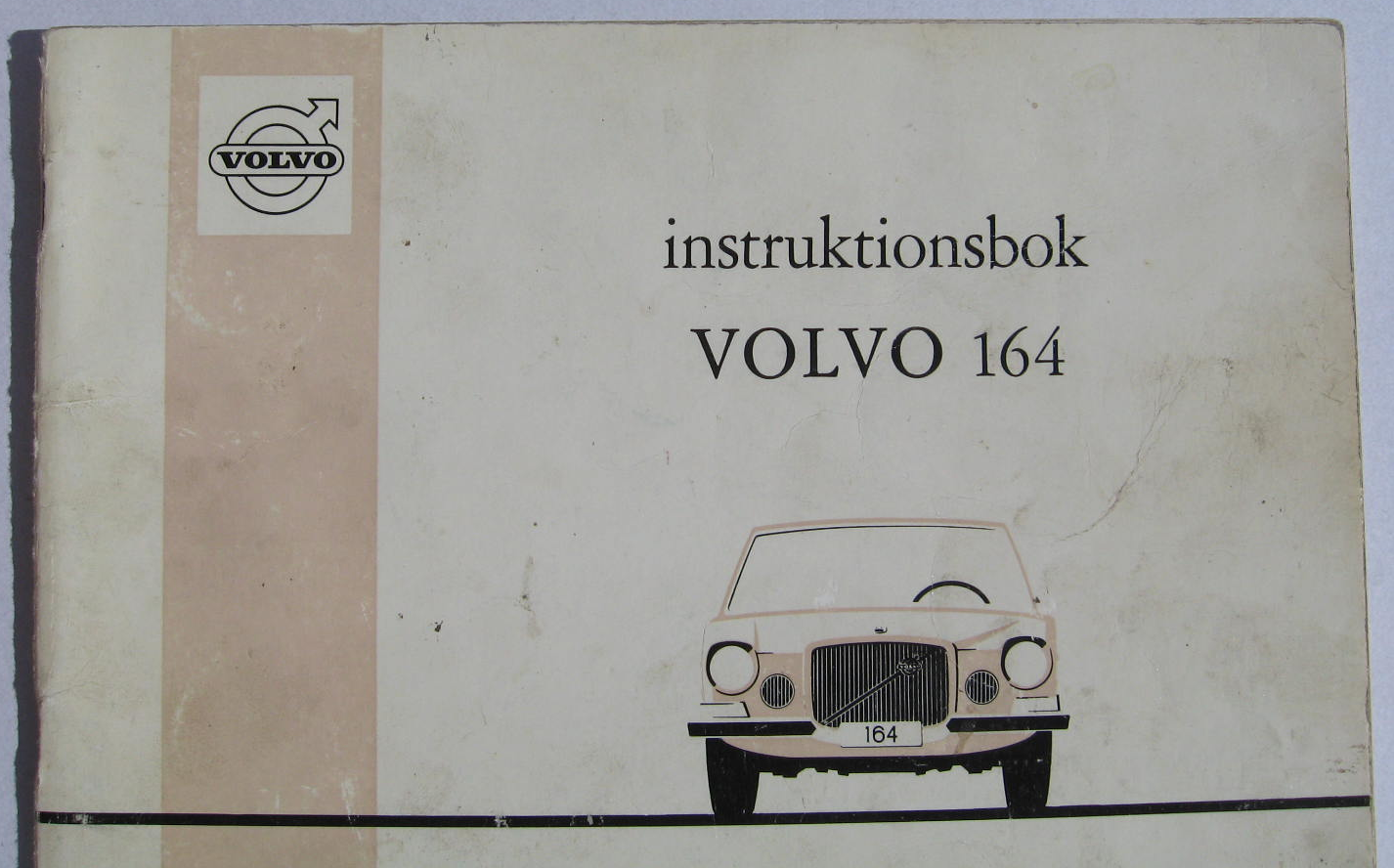 1969 Volvo 164 Instruktionsbok