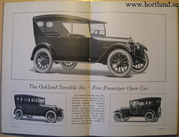1921 Oakland Sensible Six "Why You Should Buy An Oakland - 2