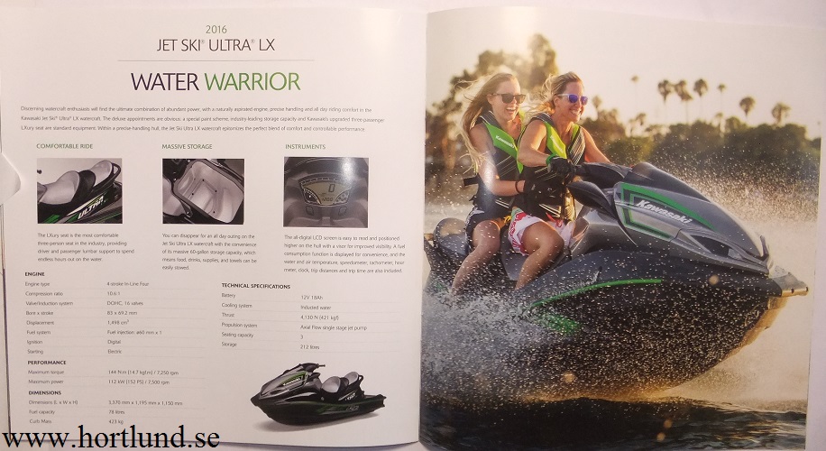 2016 Kawasaki Jet Ski broschyr - 3