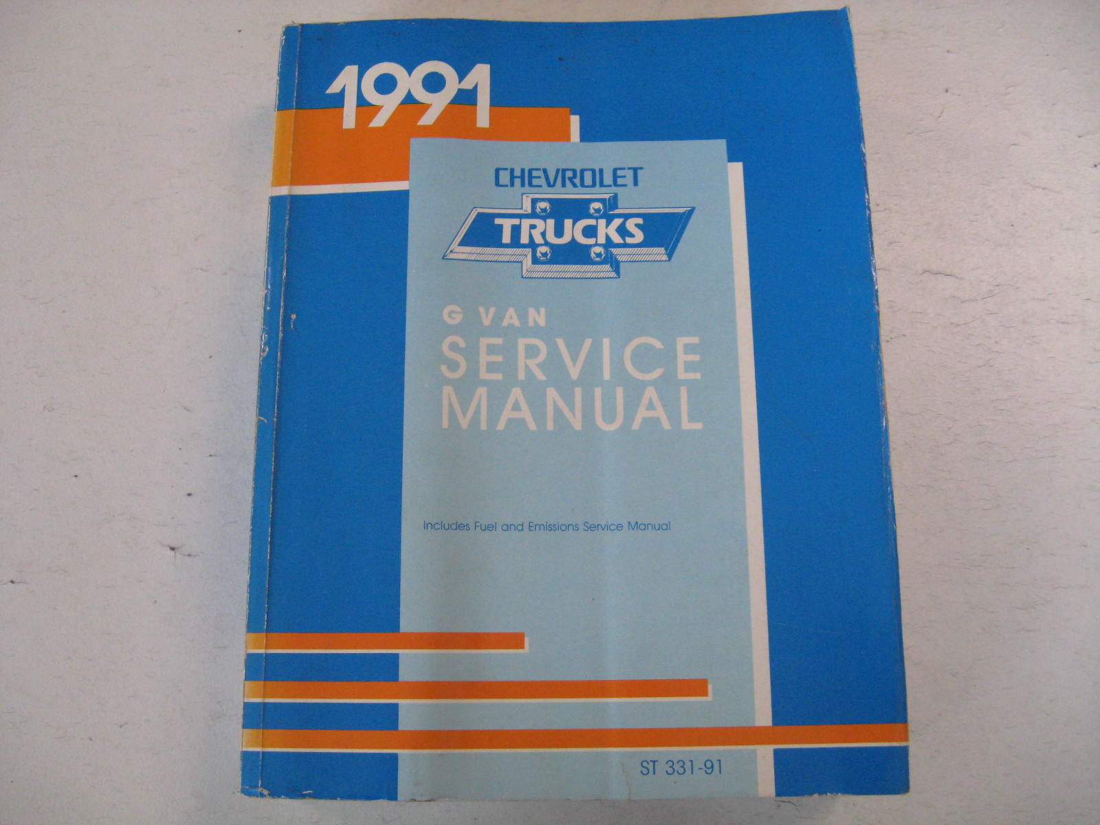 1991 Chevrolet G-Van Service Manual