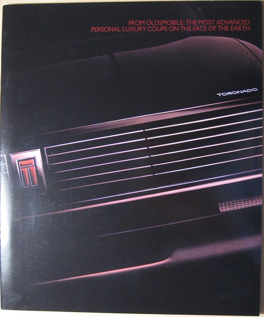1986 Oldsmobile Toronado broschyr