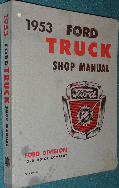 1953 Ford Truck Shop Manual
