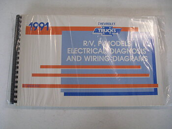 1991 Chevrolet R/V P Models Electrical Diagnosis and Wiring Diagrams