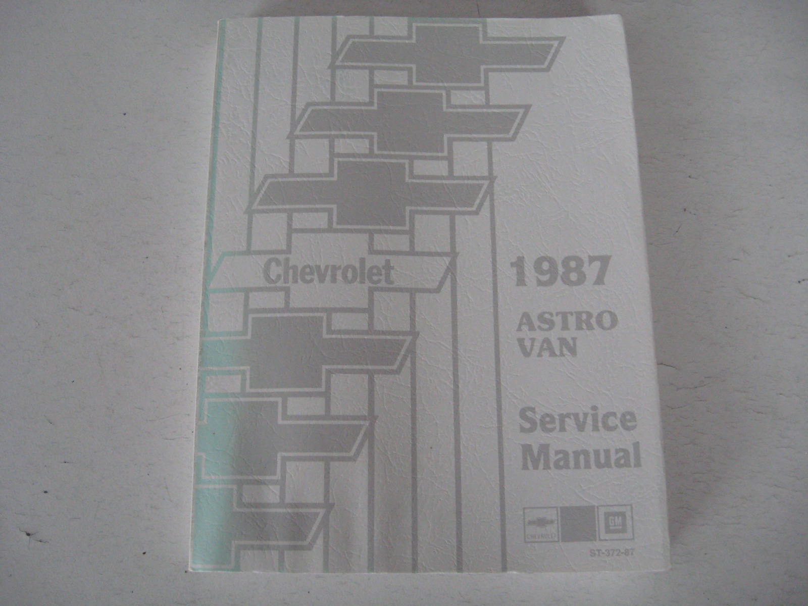 1987 Chevrolet Truck Astro Van Service Manual