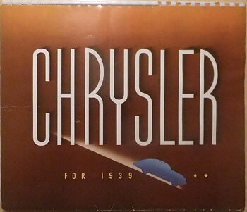 1939 Chrysler Lyxbroschyr