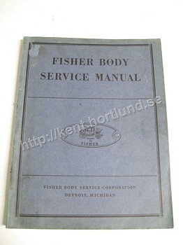 1926-1932 Fisher Body Service Manual original