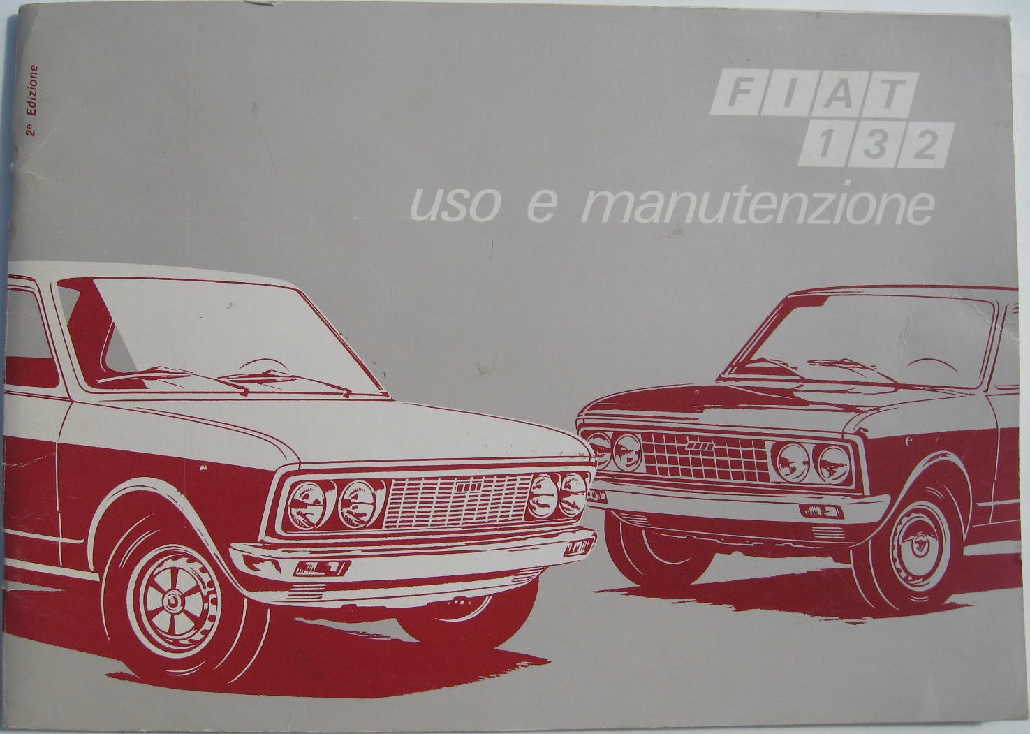 1973 Fiat 132 Instruktionsbok
