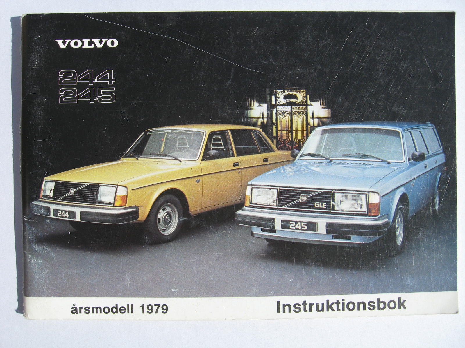 1979 Volvo 244 245 Instruktionsbok 1:st utgåva