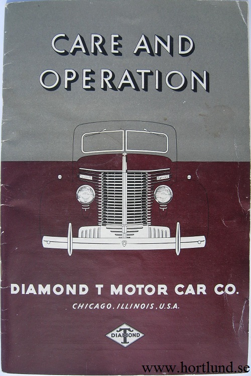 Diamond T Care and Operation