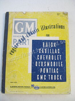 1955 GM Engine and chassis illustrations