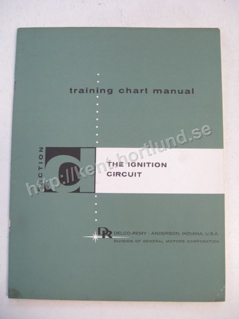 1958 Delco Remy Training Chart Manual The Ignition Circuit
