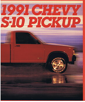 1991 Chevrolet Truck Pickup S-10 Broschyr