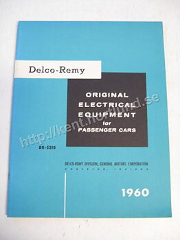 1960 Delco-Remy original Electrical Equipment for passanger cars