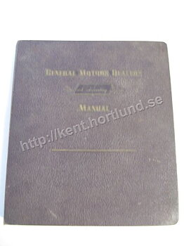 1955 GM Motor Dealers Standard Accounting Systems Manual