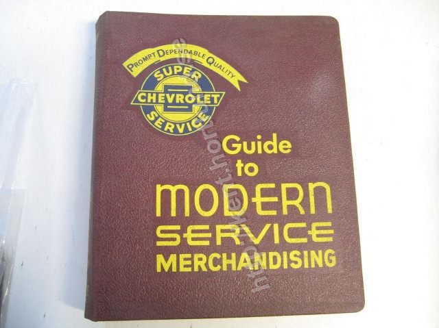 1961-1962 Chevrolet Guide to modern service merchandising
