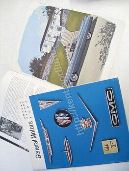 1962 GM Annual Report 1963 års bilar
