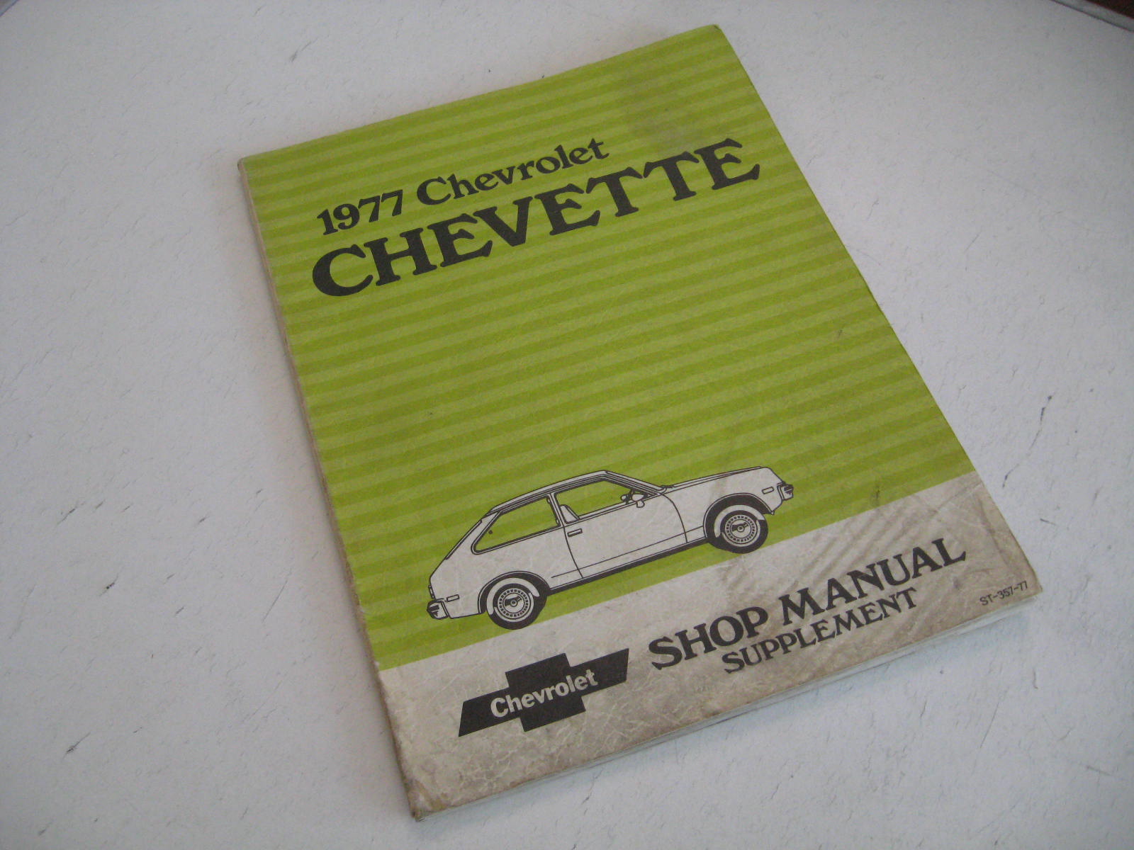 1977 Chevrolet Chevette Shop Manual Supplement