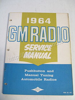 1964 GM Radio Service Manual