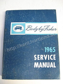 1965 Fisher Body Service Manual