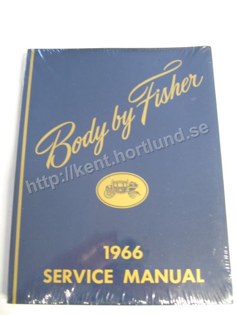 1966 Fisher Body Service Manual