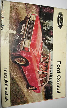 1973 Ford Consul Instruktionsbok