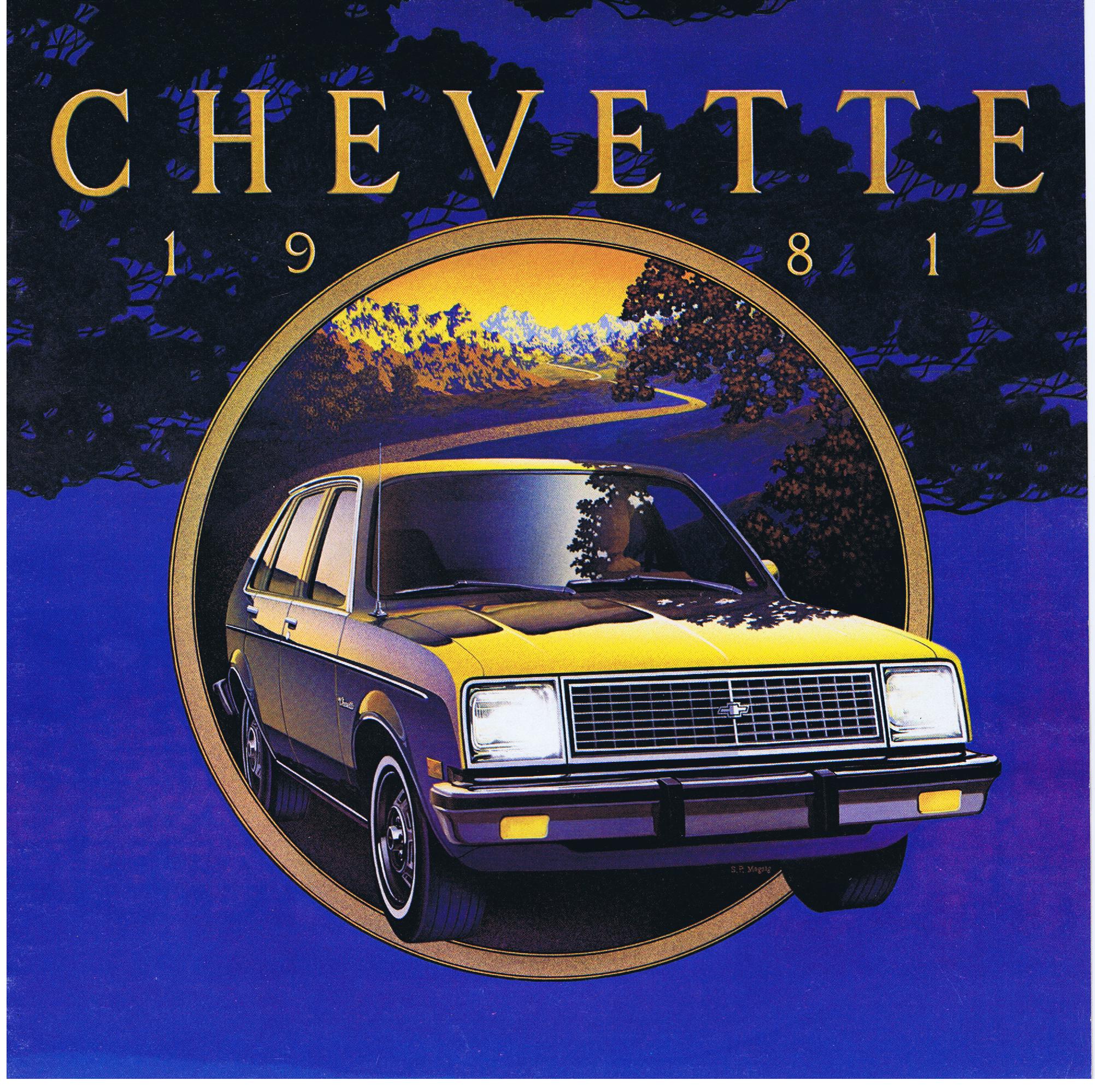 1981 Chevrolet Chevette Broschyr