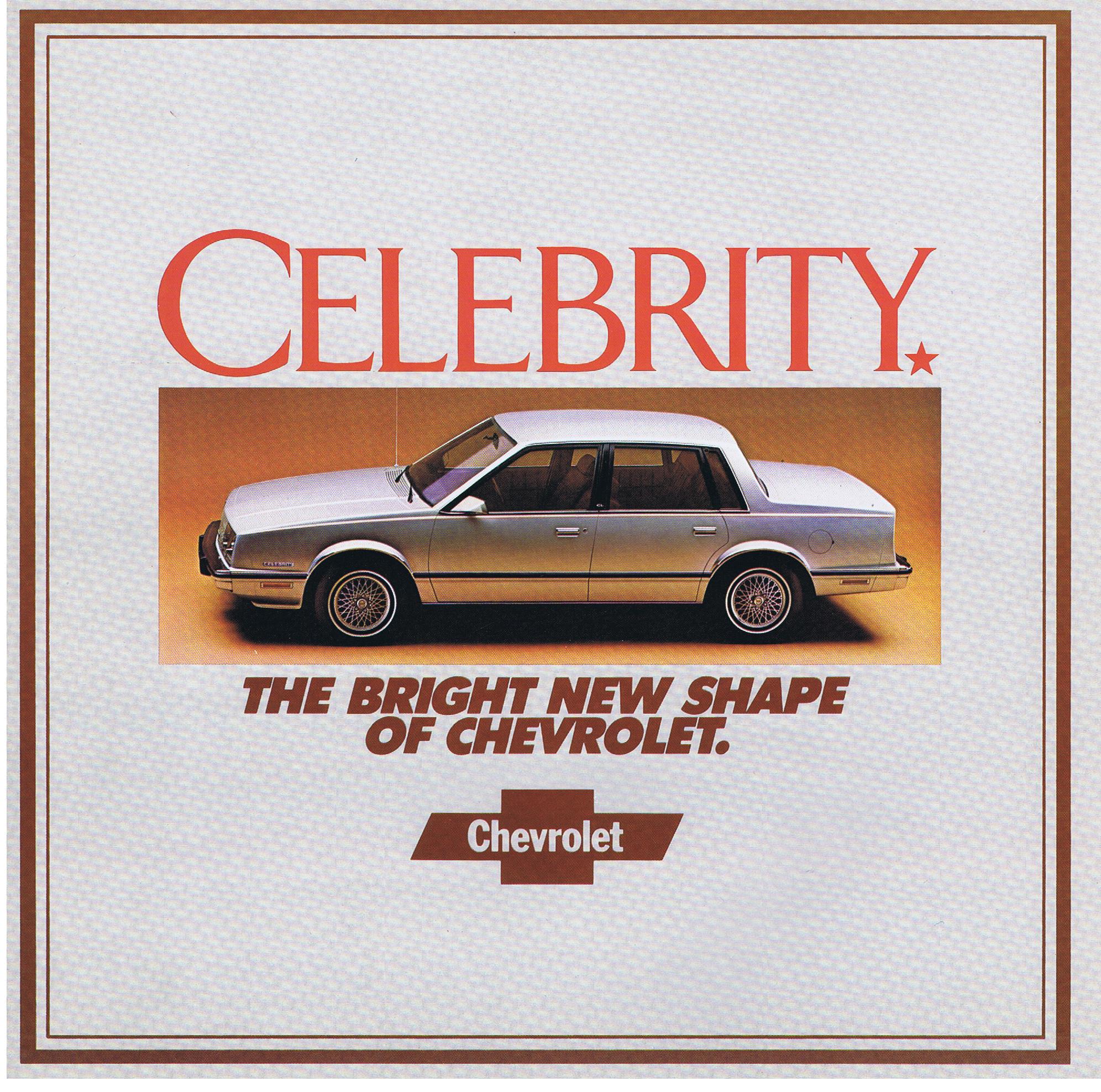 1981 Chevrolet Celebrity Broschyr