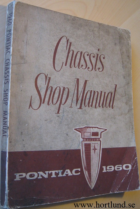 1960 Pontiac Shop Manual original