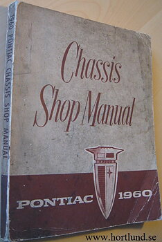 1960 Pontiac Shop Manual original