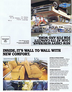 1981 Chevrolet Truck Mailer