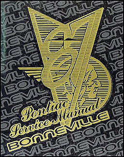 1987 Pontiac Bonneville Service Manual