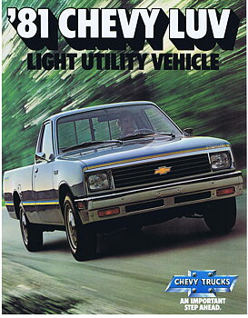 1981 Chevrolet Truck LUV Broschyr