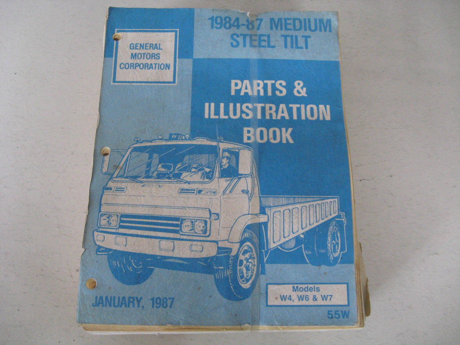 1984 - 1987 Chevrolet Parts & Illustration Book