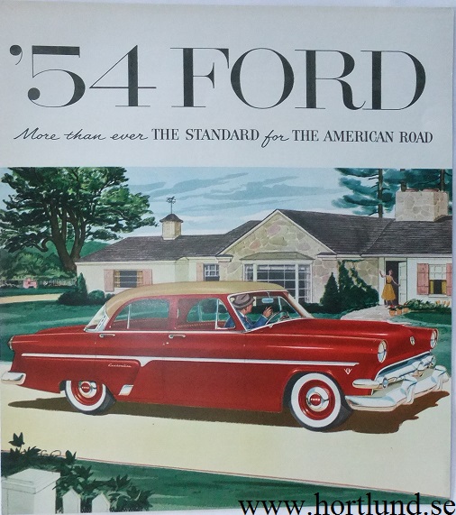 1954 Ford Stor broschyr