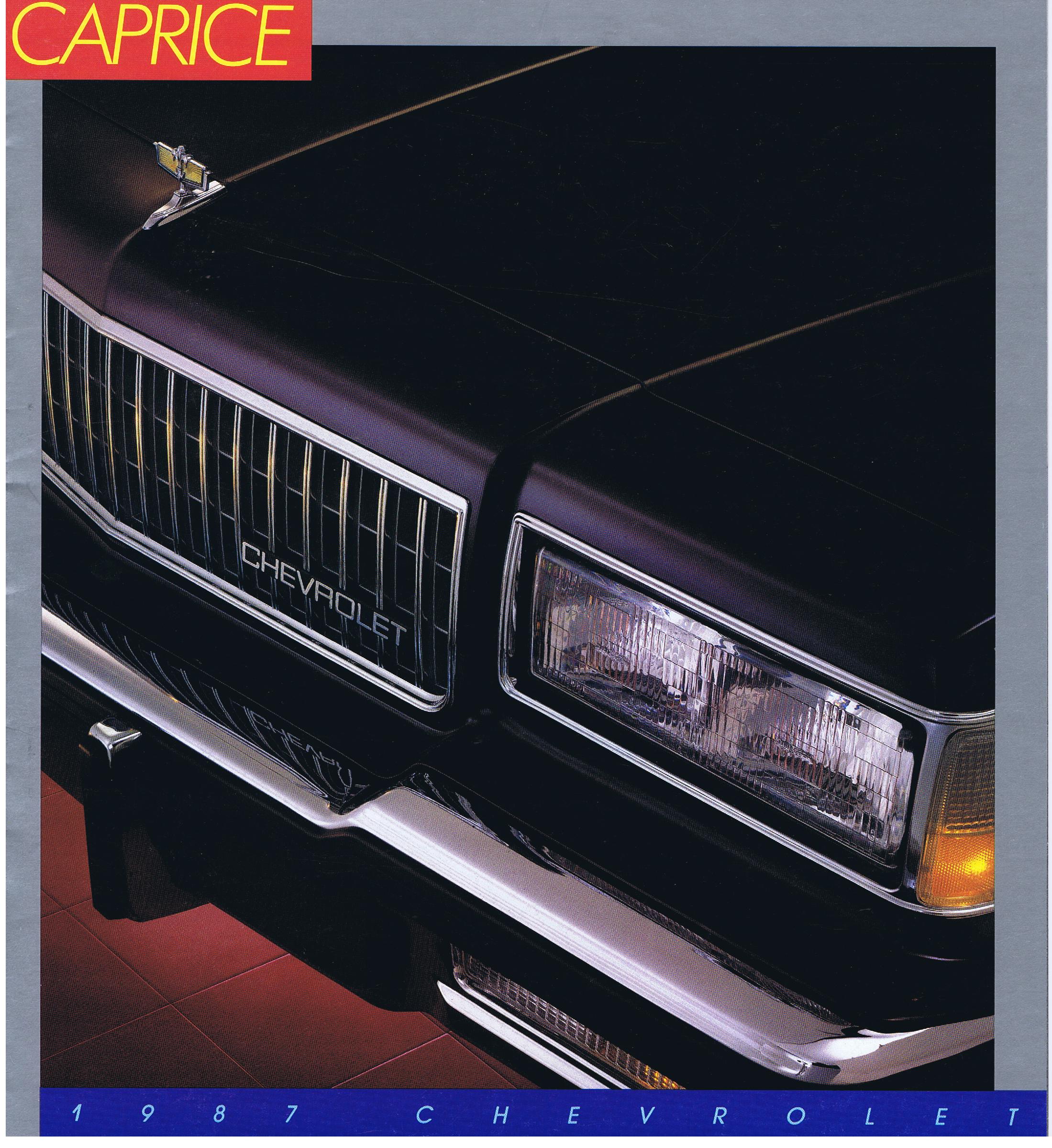 1987 Chevrolet Caprice Broschyr Stor