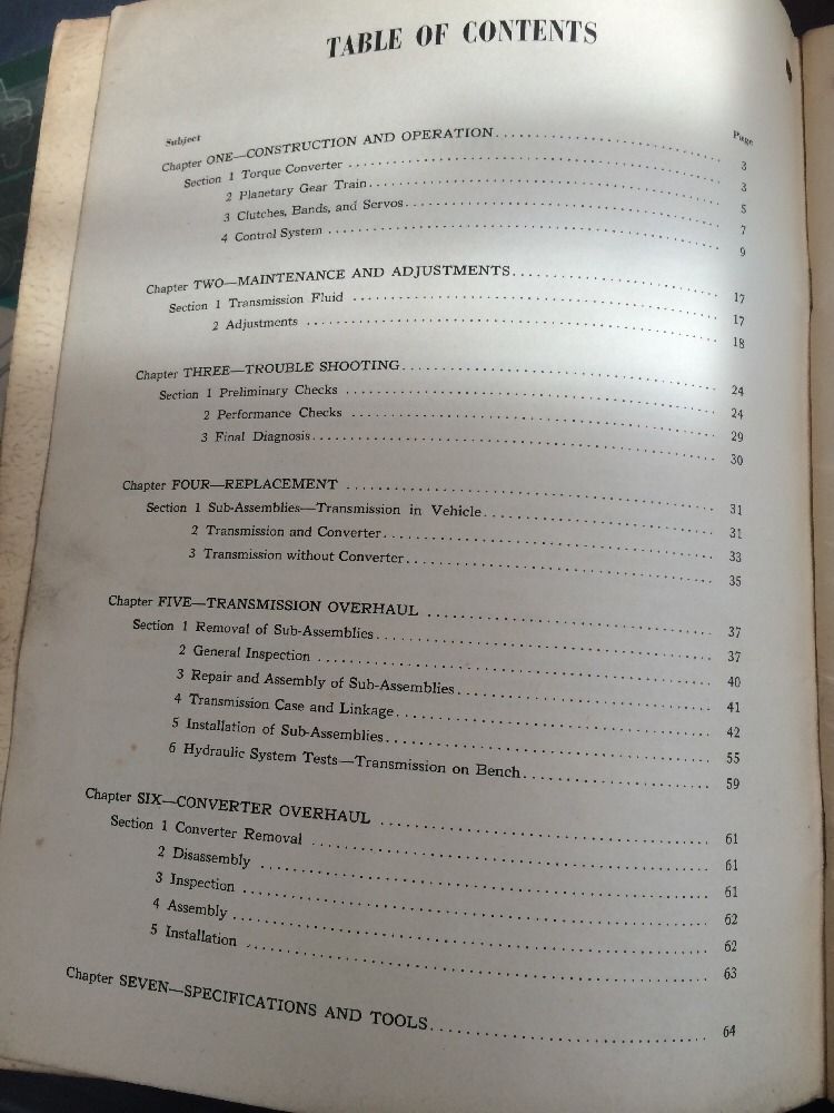 1956 Ford Car-Truck Fordomatic Shop Manual - 2