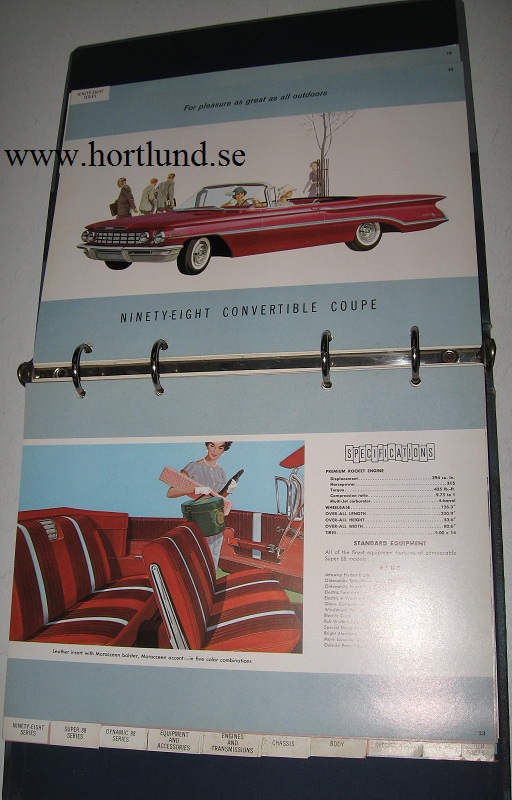 1960 Oldsmobile Dealer Album Models Features Facts - 2