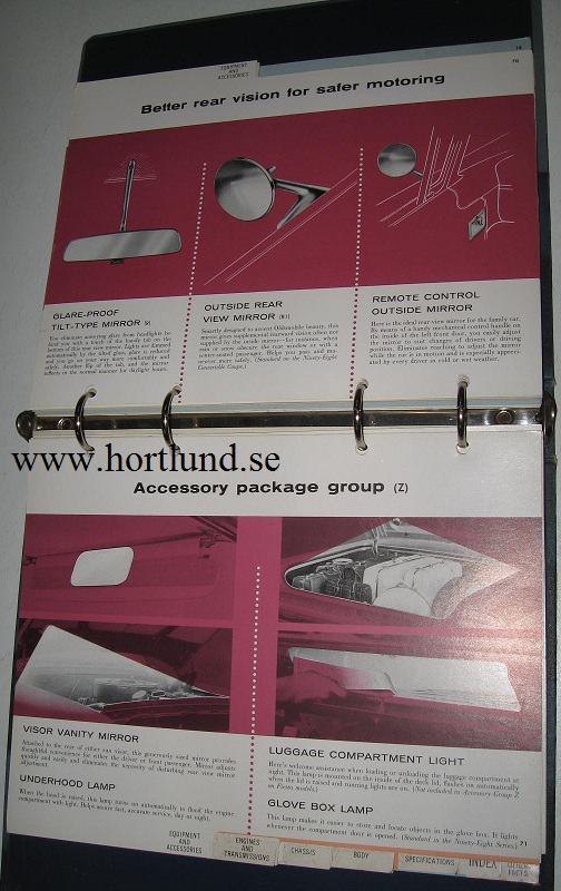 1960 Oldsmobile Dealer Album Models Features Facts - 3