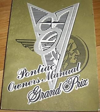 1987 Pontiac Grand Prix Owners Manual