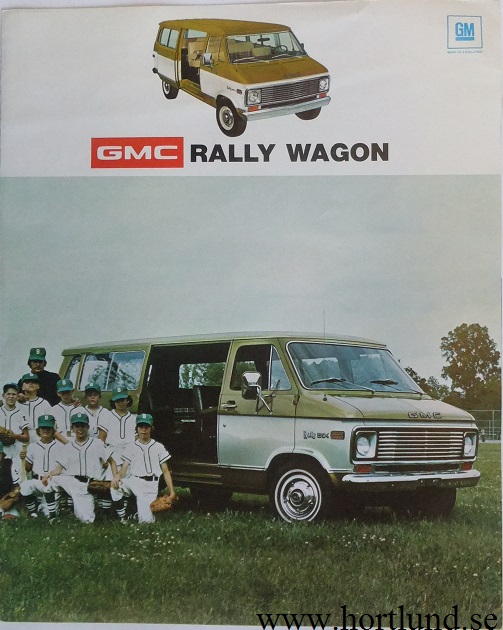 1974 GMC Rally Wagon Broschyr