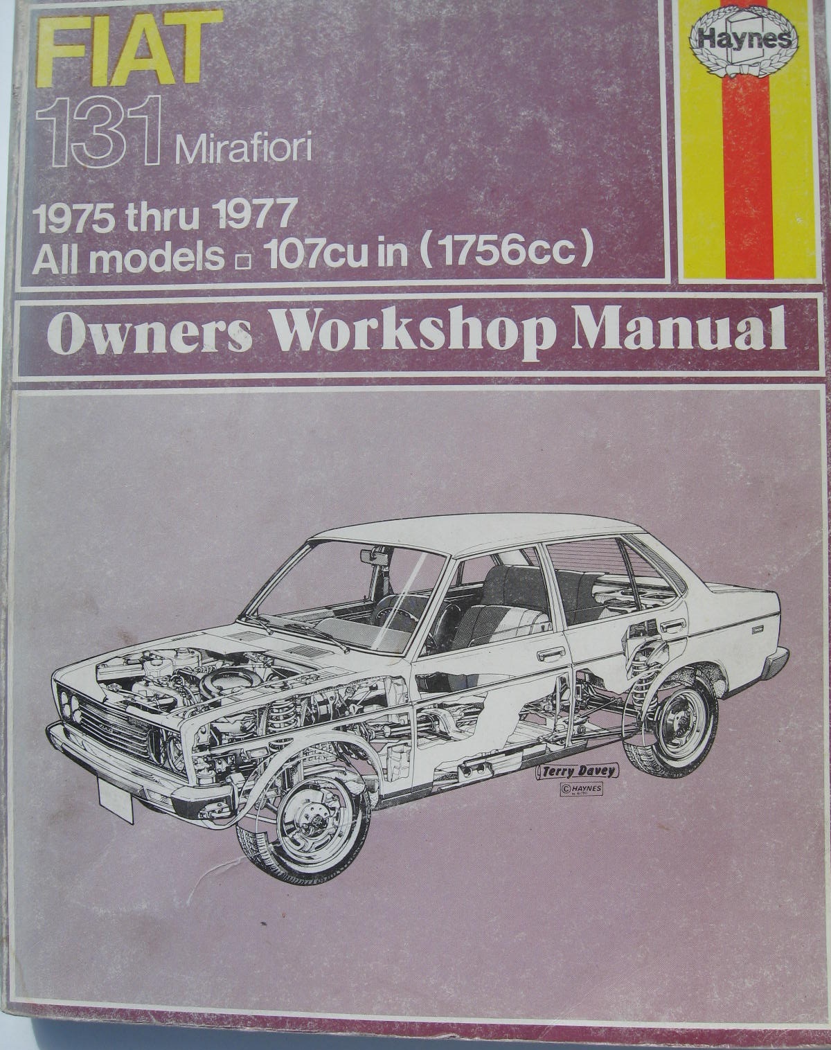 1975 - 1977 Fiat 131 Mirafiori Workshop Manual