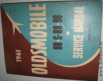 1961 Oldsmobile 88 S-88 98 Service Manual Second Edition